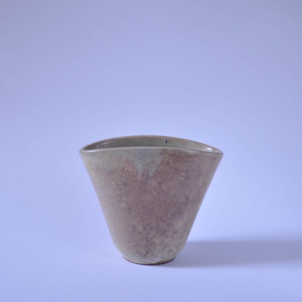 Gerhard MEISEL (* 1903, † 1979) – Rosa ovale Vase - Studiokeramik – Bild 2