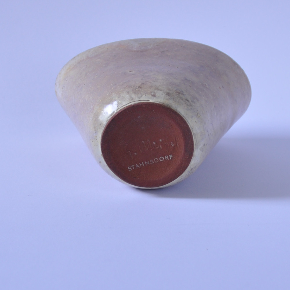 Gerhard MEISEL (* 1903, † 1979) – Rosa ovale Vase - Studiokeramik – Bild 6