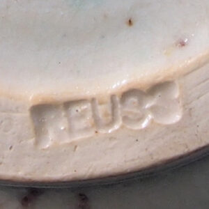 Keramik Marke von Gusso Reuss: REUSS.