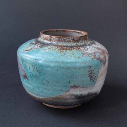 Josef HEHL (* 1885, † 1953) - Vase aus Keramik mit Laufglasur - Studiokeramik – Bild 3