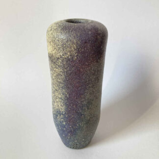 Albrecht HOHLT (* 1928, † 1960) - Jarrón de cerámica en amarillo, lila, azul