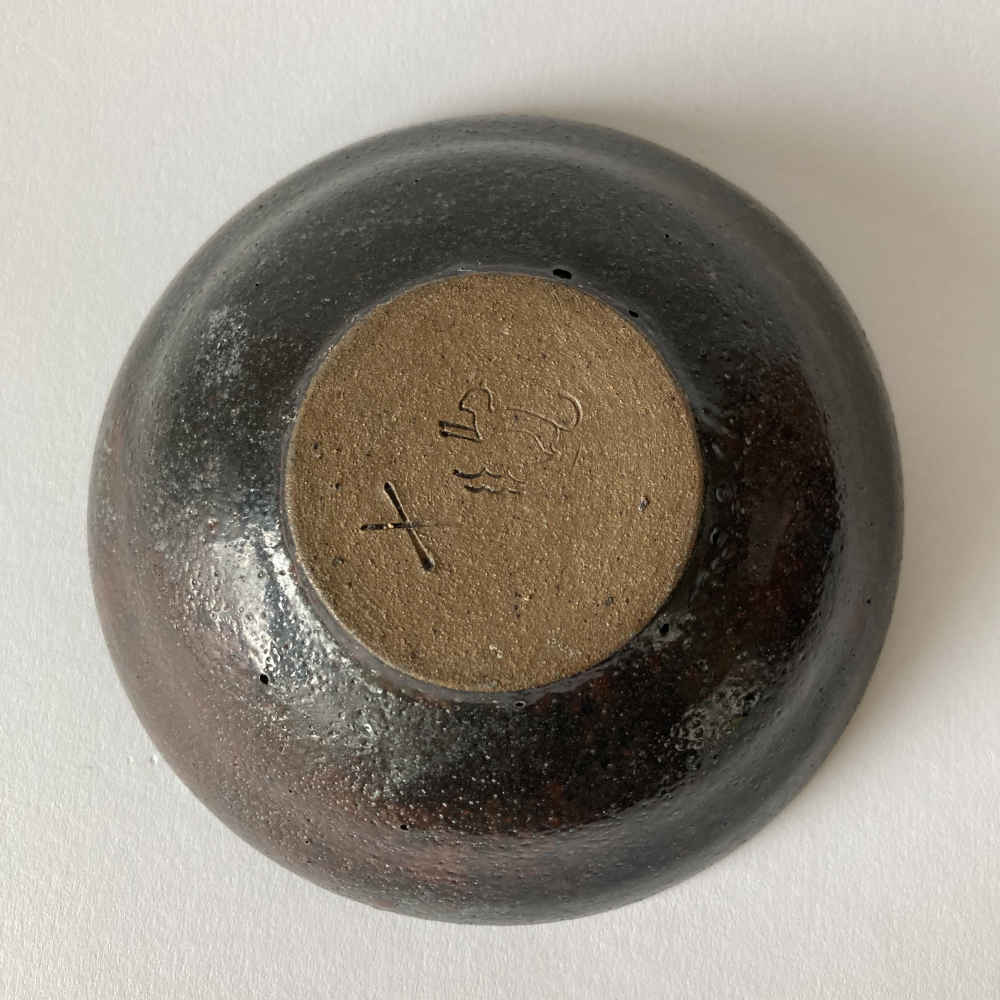 Albrecht HOHLT (* 1928, † 1960) – Keramik-Schale mit Gintsugi-Restaurierung – Bild 7