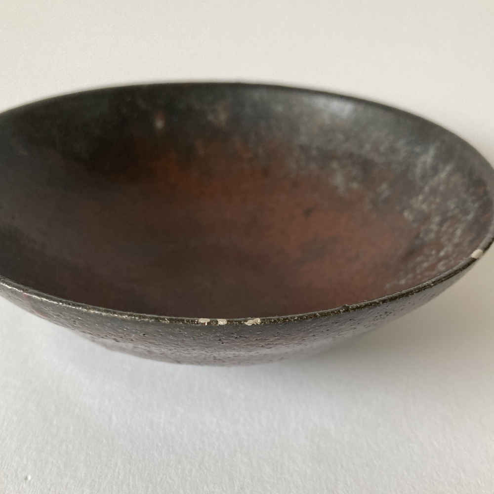 Albrecht HOHLT (* 1928, † 1960) – Keramik-Schale mit Gintsugi-Restaurierung – Bild 4