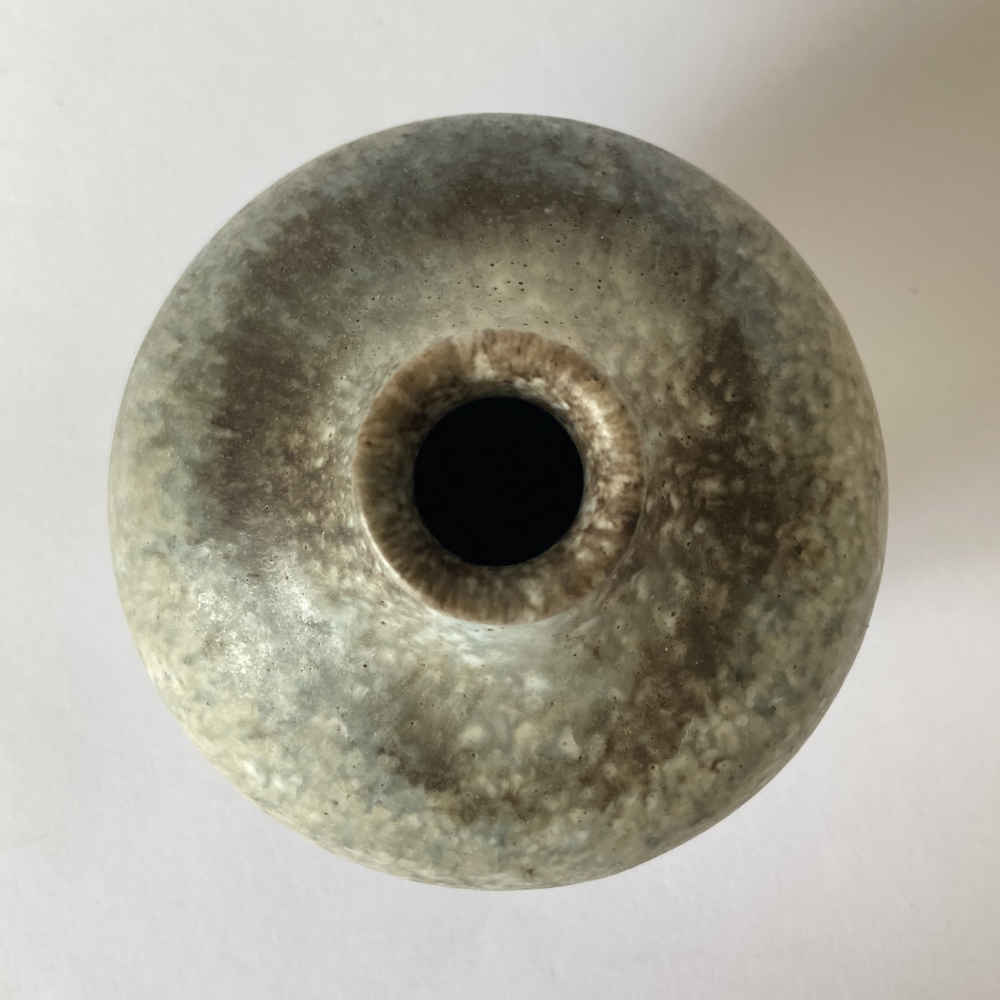 Albrecht HOHLT (* 1928, † 1960) – Vase mit Blau - Studiokeramik – Bild 7