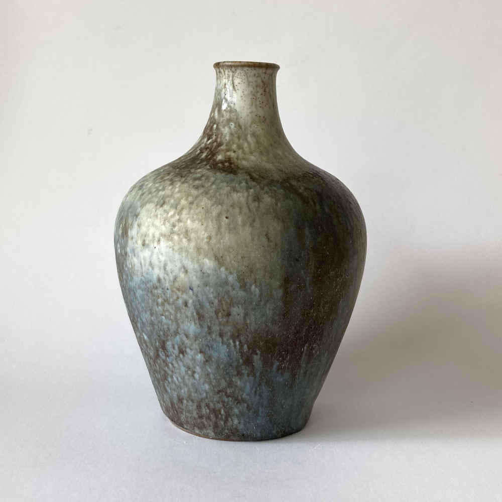 Albrecht HOHLT (* 1928, † 1960) – Vase mit Blau - Studiokeramik – Bild 2