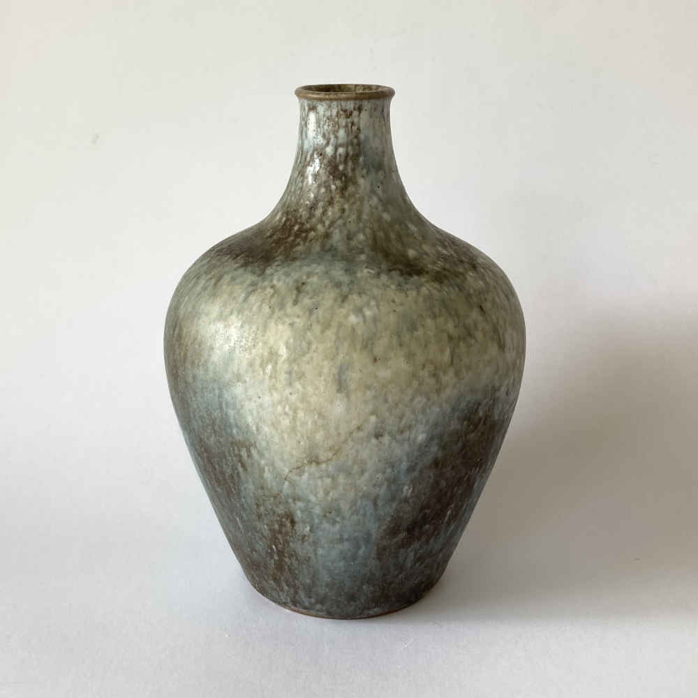 Albrecht HOHLT (* 1928, † 1960) – Vase mit Blau - Studiokeramik – Bild 4