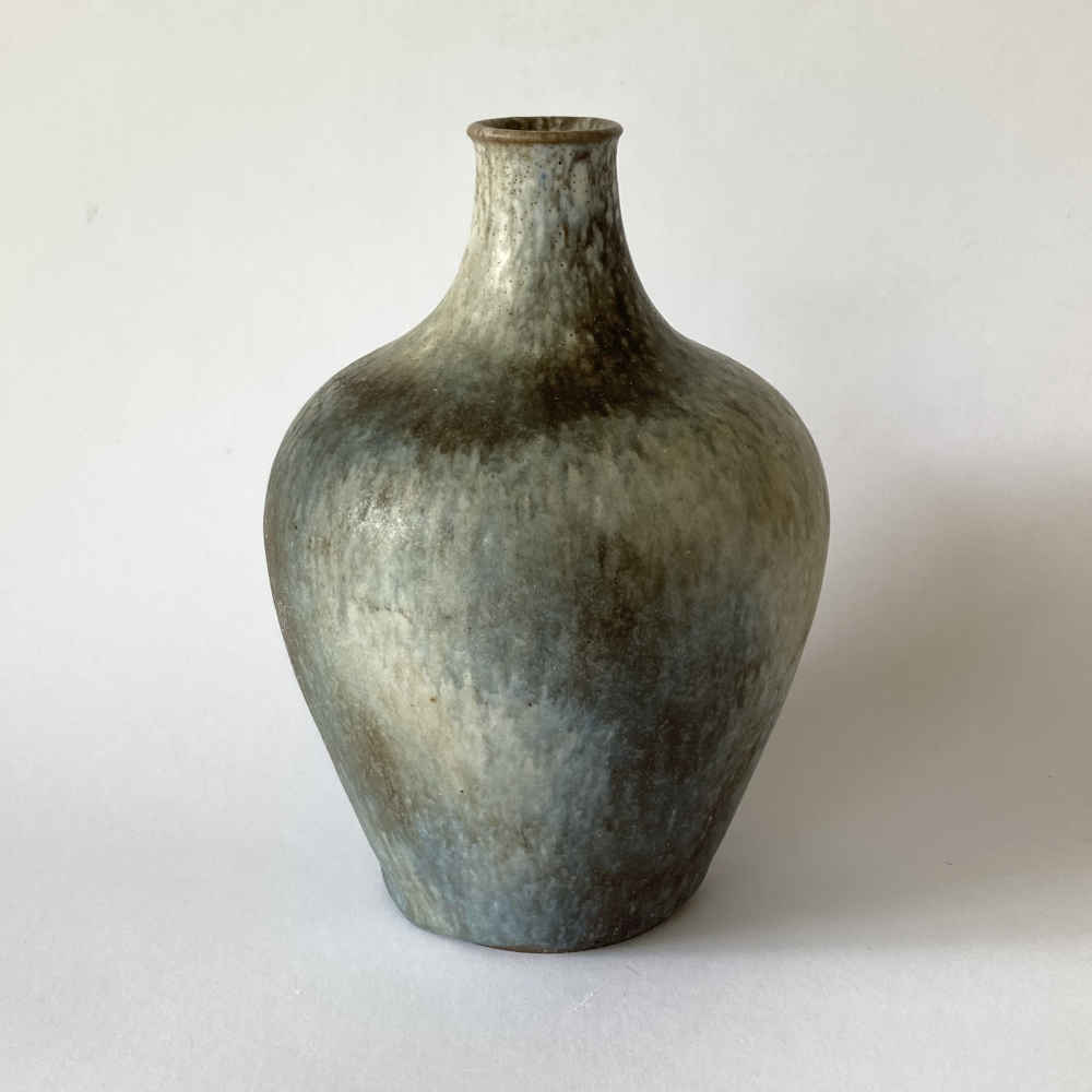 Albrecht HOHLT (* 1928, † 1960) – Vase mit Blau - Studiokeramik – Bild 5