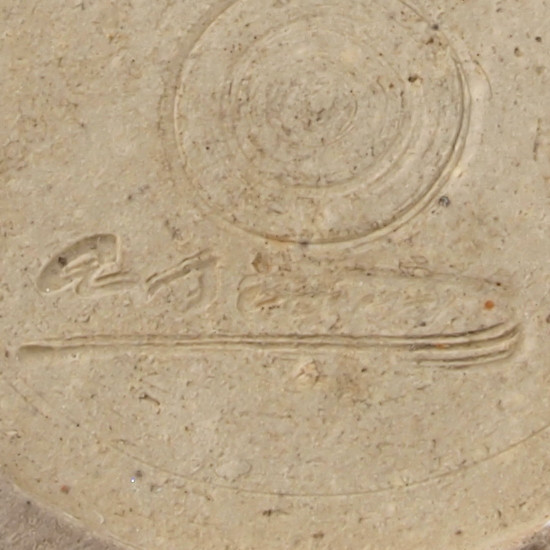 Marca de Alexandre Bigot: a Bigot.