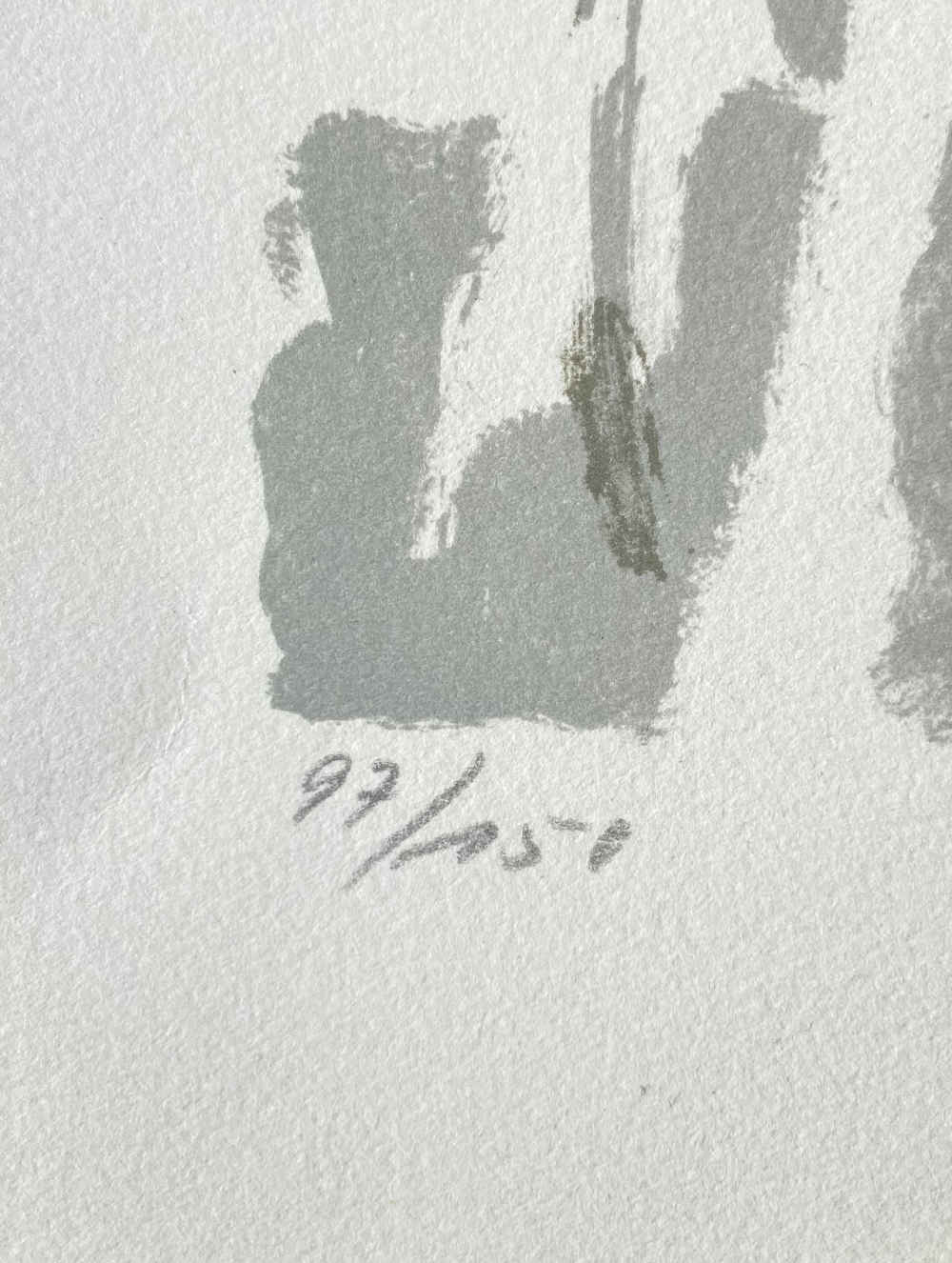 Anny VONZUN (* 1910, † 1990) - Chat sur le rebord d'une fenêtre - Lithographie couleur – Image 5