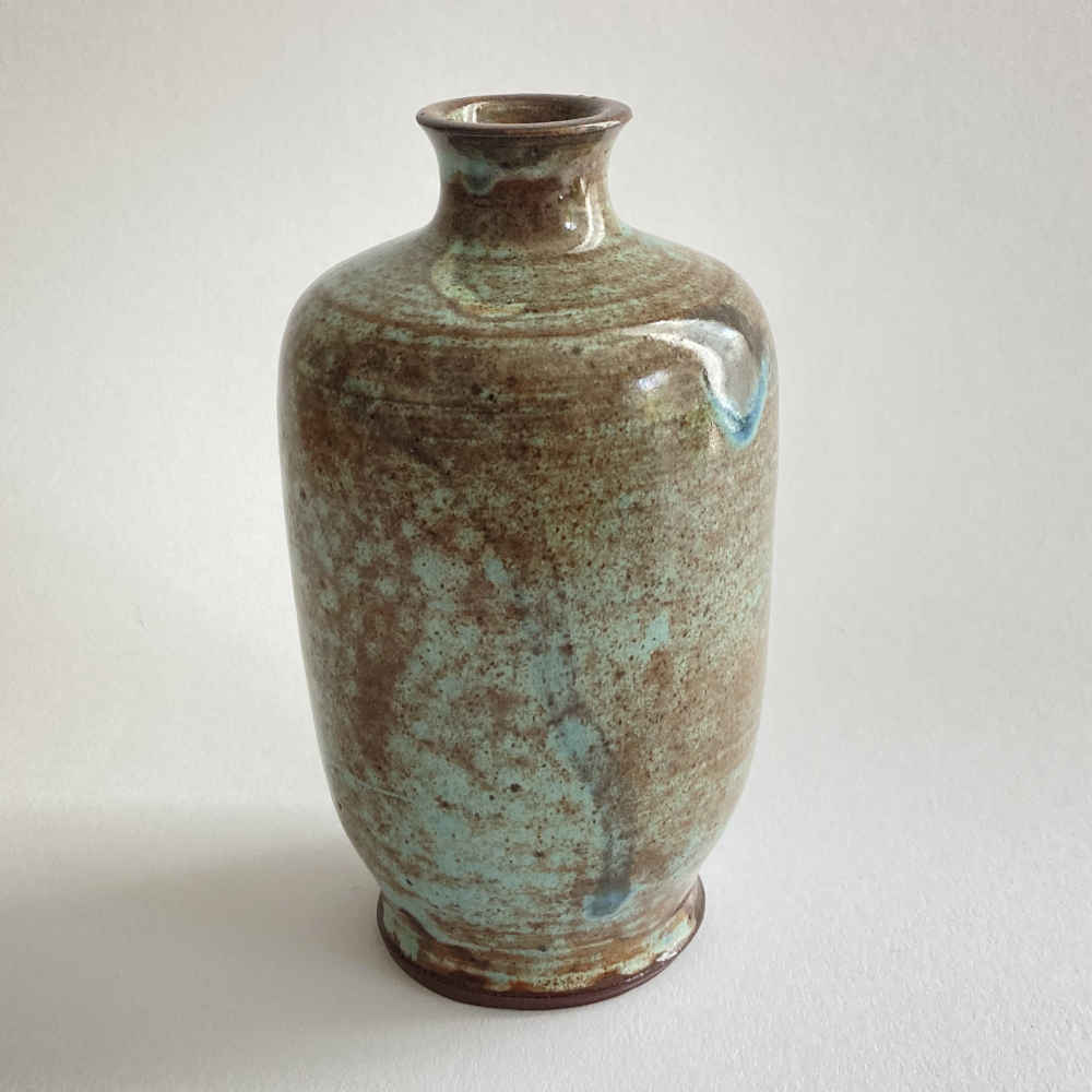 Auguste PAPENDIECK (* 1873, † 1950) - Green-brown Vase - Studio Pottery - Image 3