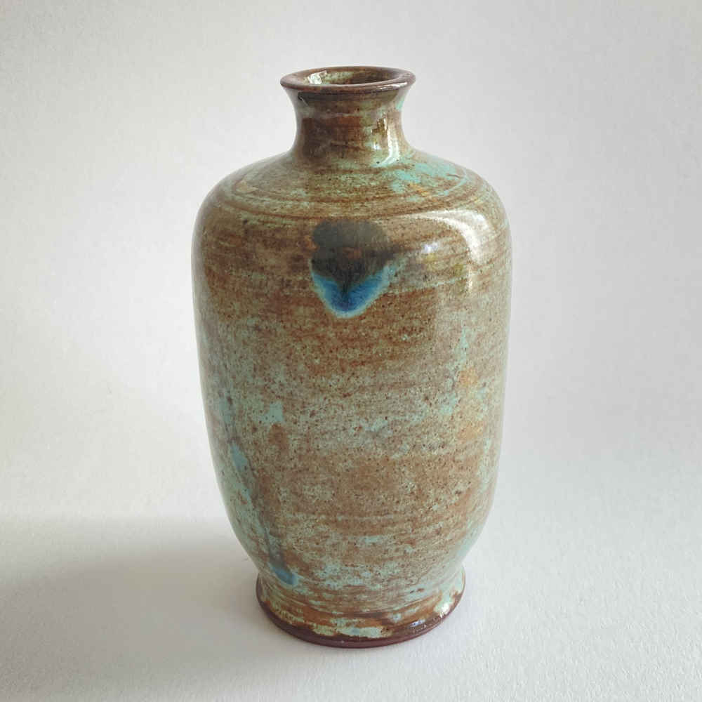 Auguste PAPENDIECK (* 1873, † 1950) - Green-brown Vase - Studio Pottery - Image 4