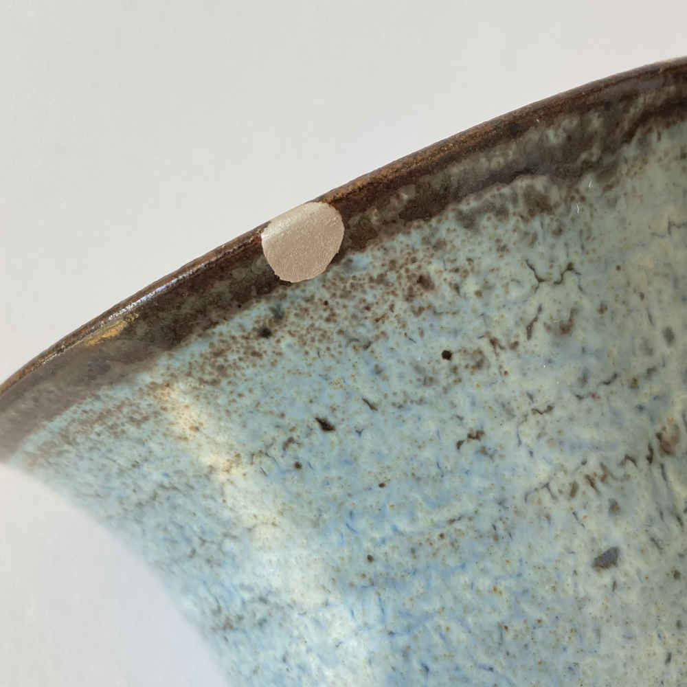 Auguste PAPENDIECK (* 1873, † 1950) - Vase with gintsugi repair - Studio Pottery - Image 4