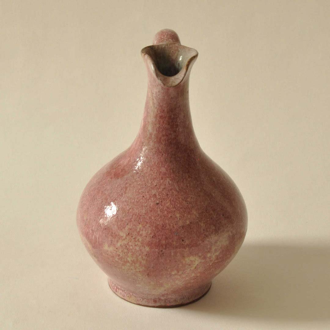 Bottega HOHLT - Piccola brocca rosa - studio ceramica - immagine 2