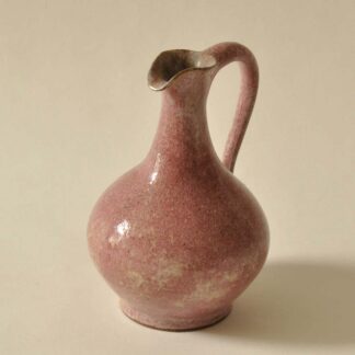 Bottega HOHLT - Piccola brocca rosa - studio ceramica