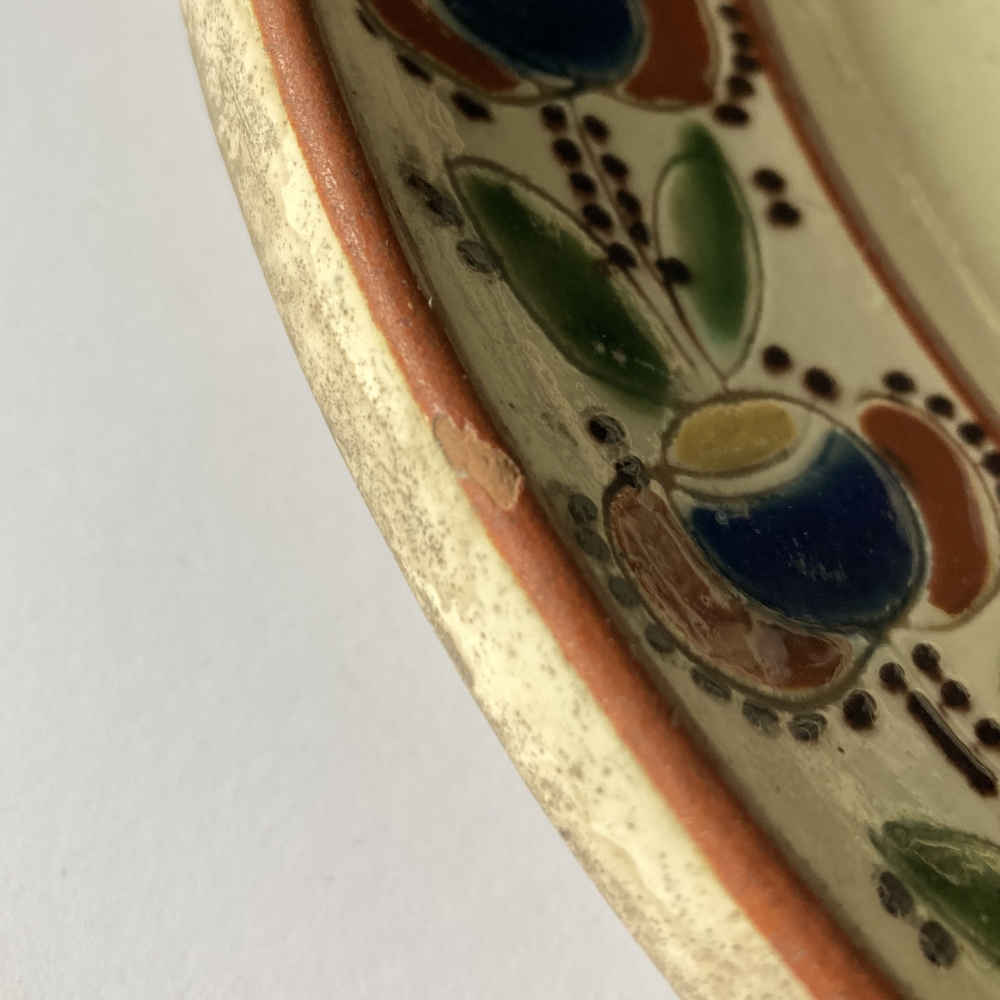 Ceramica Tipo Heimberger - Piatto con motivo di uccello - immagine 8