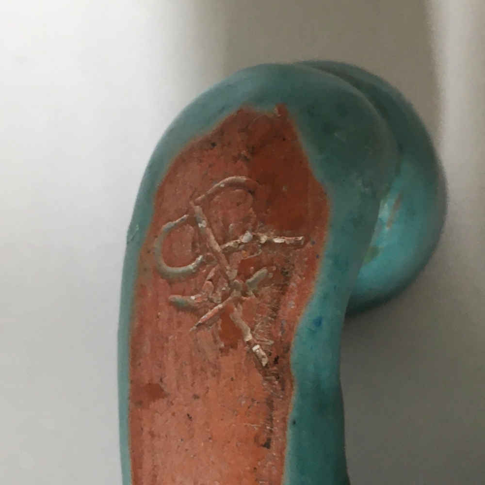 Clary von RUCKTESCHELL-TRUEB (* 1882, † 1969) - Candelabro de cerámica - cerámica de taller - Imagen 2