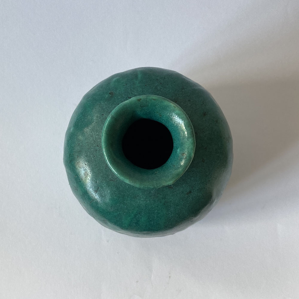 Clément MASSIER (* 1844, † 1917) - Vase vert - poterie d'atelier – Image 4