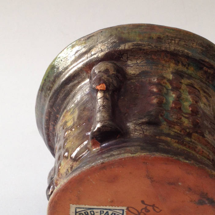 Daniel ZULOAGA (* 1852, † 1921) - Mortar with Abstract Figures - Studio Pottery - Image 2