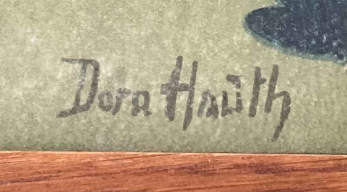 Dora HAUTH (* 1874, † 1957) - Plakat-Reproduktion von 1947 "Nordostschweiz. Schwingfest Zürich 1947" (urspr. Original-Plakat: „Eidg. Schwing- & Aelplerfest 1911") – Bild 3