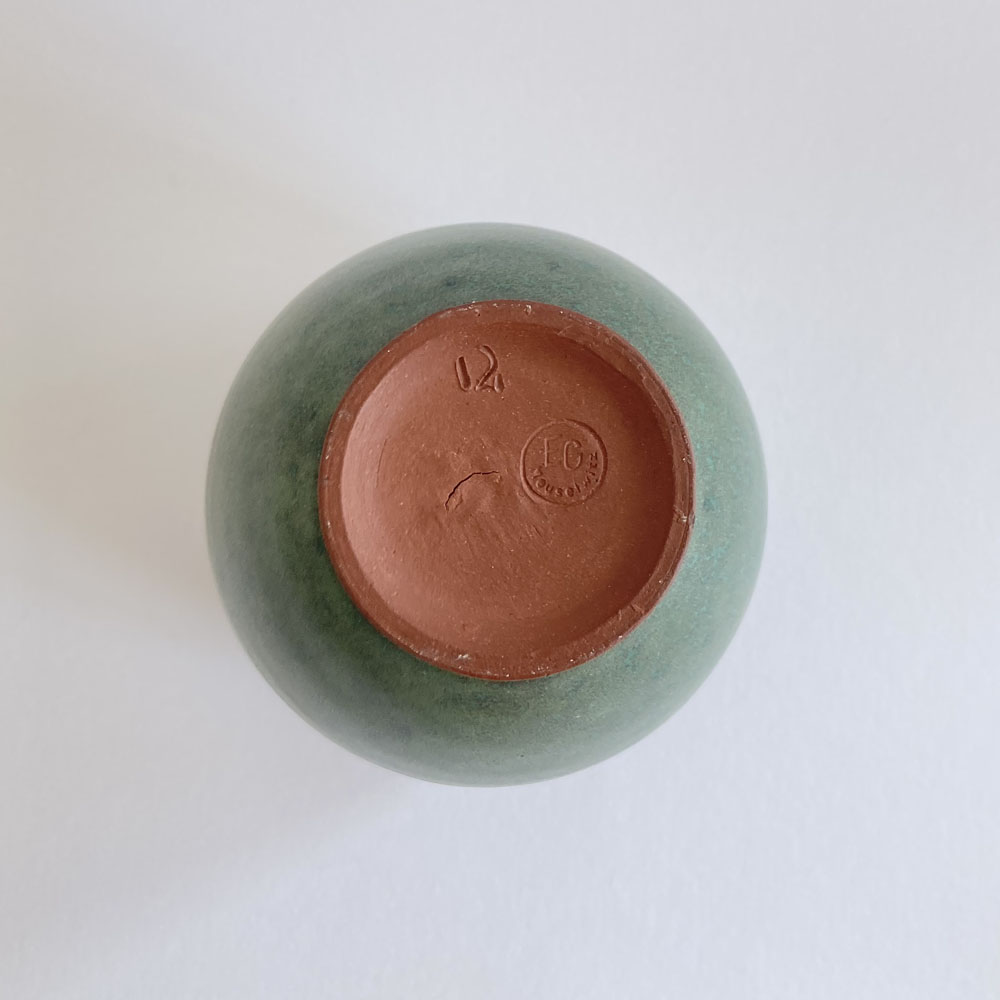 Erhard GOSCHALA (* 1928, † 2003) - Paire de vases en céramique - poterie d'atelier – Image 7