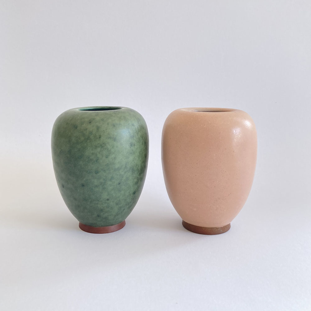 Erhard GOSCHALA (* 1928, † 2003) - Pair of Ceramic Vases - Studio Pottery