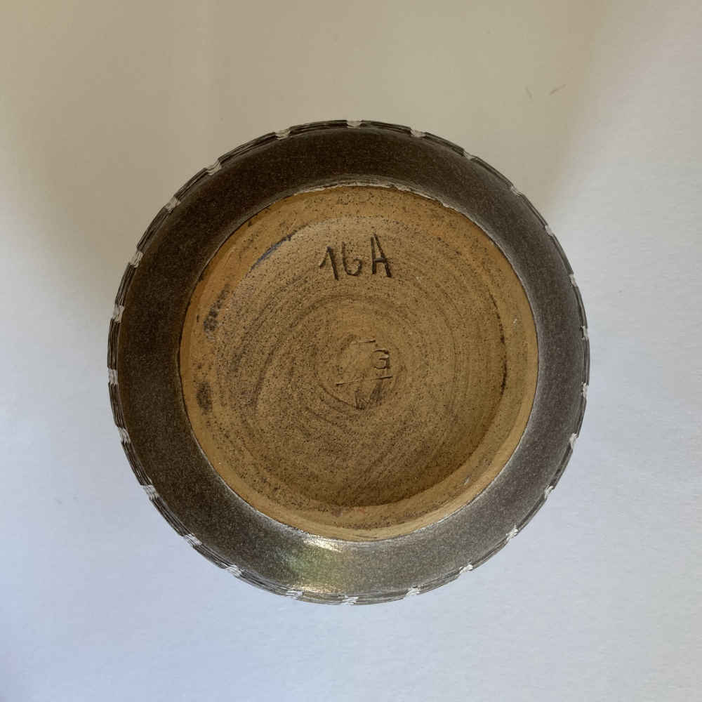 Erhard GOSCHALA (* 1928, † 2003) - Vase in the Shape of a Sea Urchin - Studio Pottery - Image 5