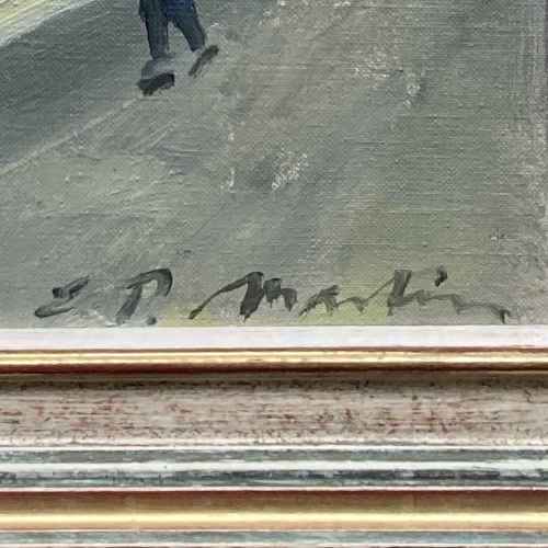 Firma di Ernst Peter Martin: E P. Martin.