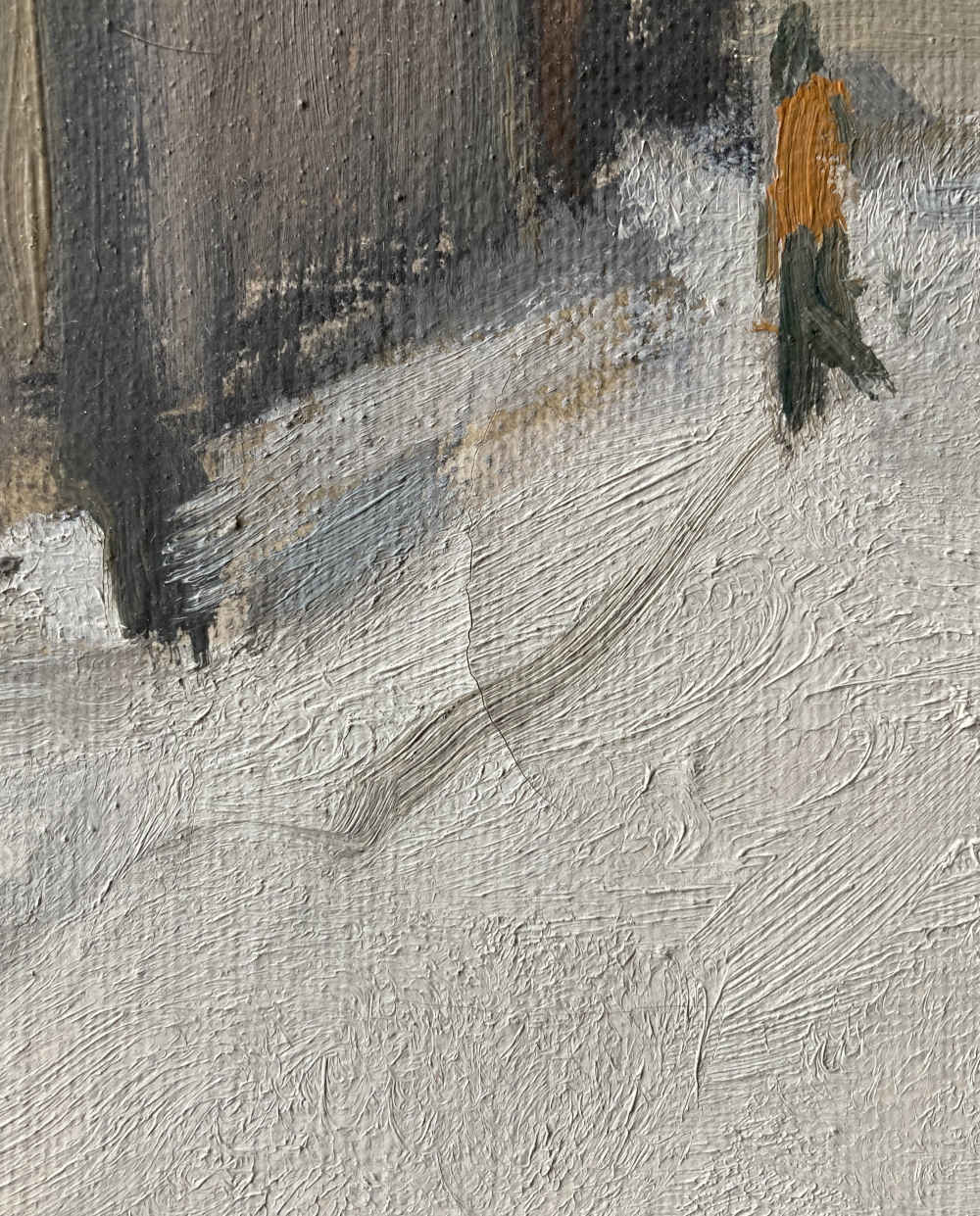 Ernst Peter MARTIN (* 1915 - † ?) - Winter View with Car Rental - Oil Painting - Image 4