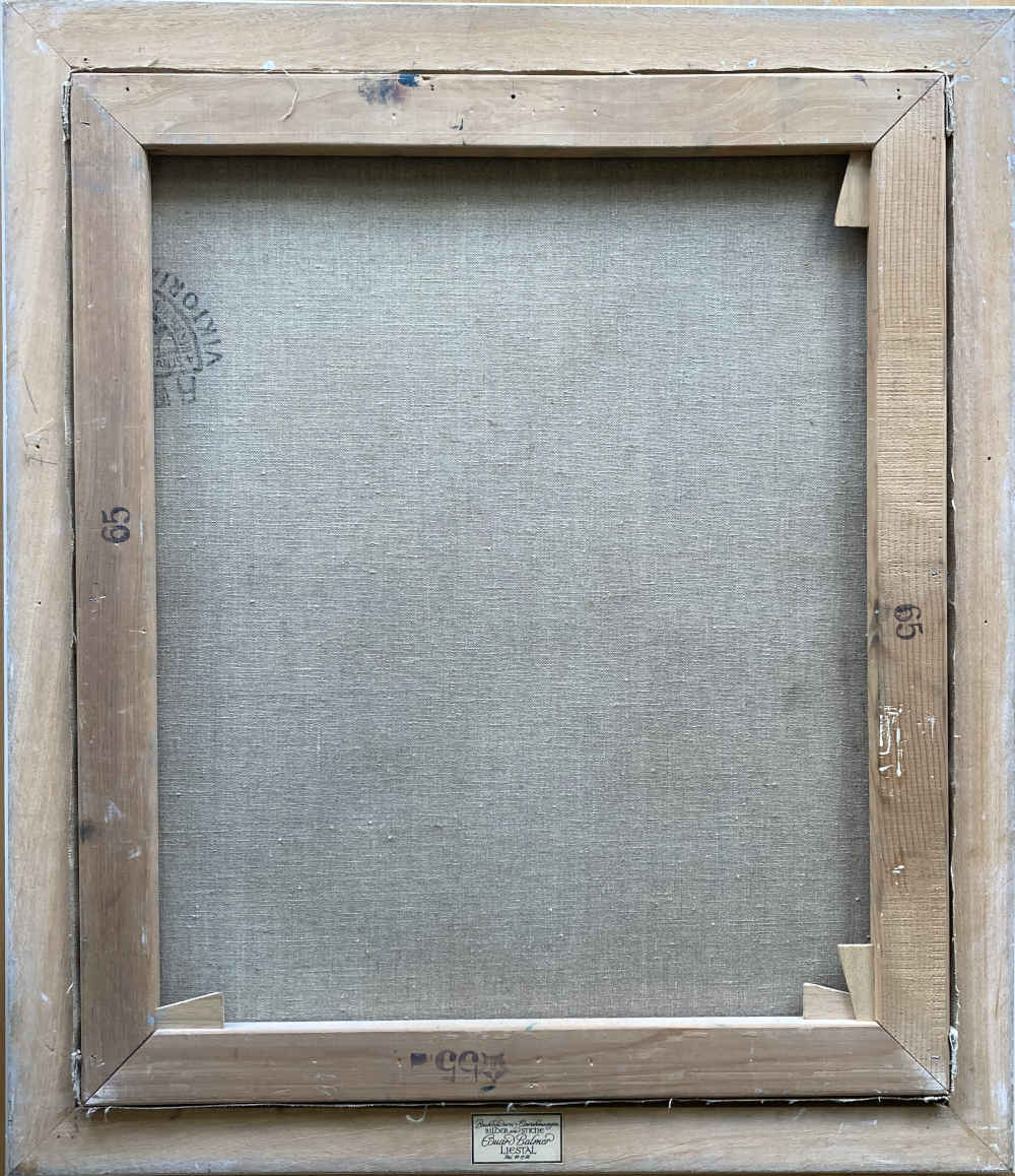 Ernst Peter MARTIN (* 1915 - † ?) - Image du rue - Peinture à l'huile – Image 4