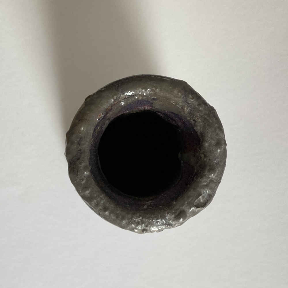 Eugène LION (* 1867, † 1945) - Jarrón morado - cerámica de taller - Imagen 4