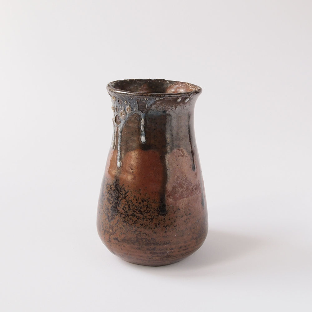 Eugène LION (* 1867, † 1945) - Vase de style Tenmoku - poterie d'atelier – Image 2
