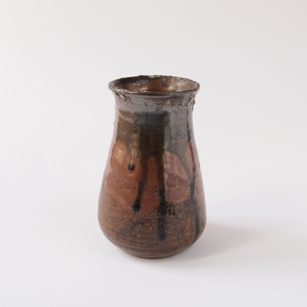 Eugène LION (* 1867, † 1945) - Vase de style Tenmoku - poterie d'atelier – Image 3