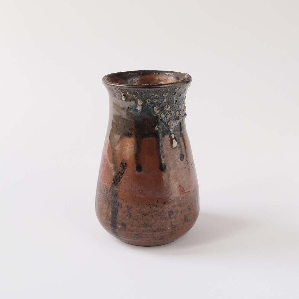 Eugène LION (* 1867, † 1945) - Vase de style Tenmoku - poterie d'atelier – Image 4
