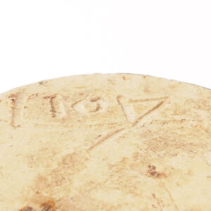 Signature de cerámique de Eugène Lion : Lion.