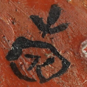 Signature de Felicitas Klatte : Flèche sur K dans le cercle.