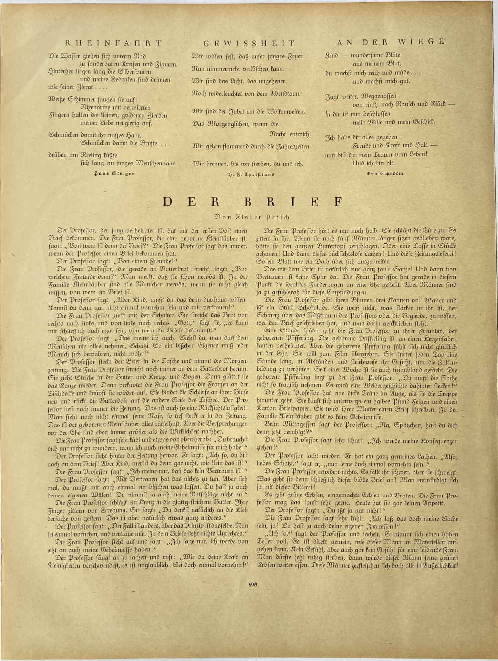 Ferdinand HODLER (* 1853, † 1918) - Frontespizio della rivista JUGEND (1920 n. 20) con la stampa de “Il silenzio della sera” - immagine 3