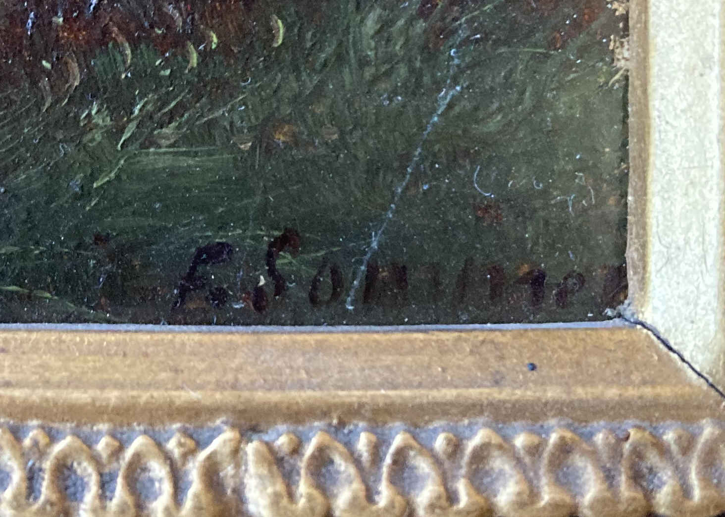 Ferdinand SOMMER (* 1822, † 1901) - Veduta del Eiger, Mönch y Jungfrau - Pintura veduta - Imagen 6