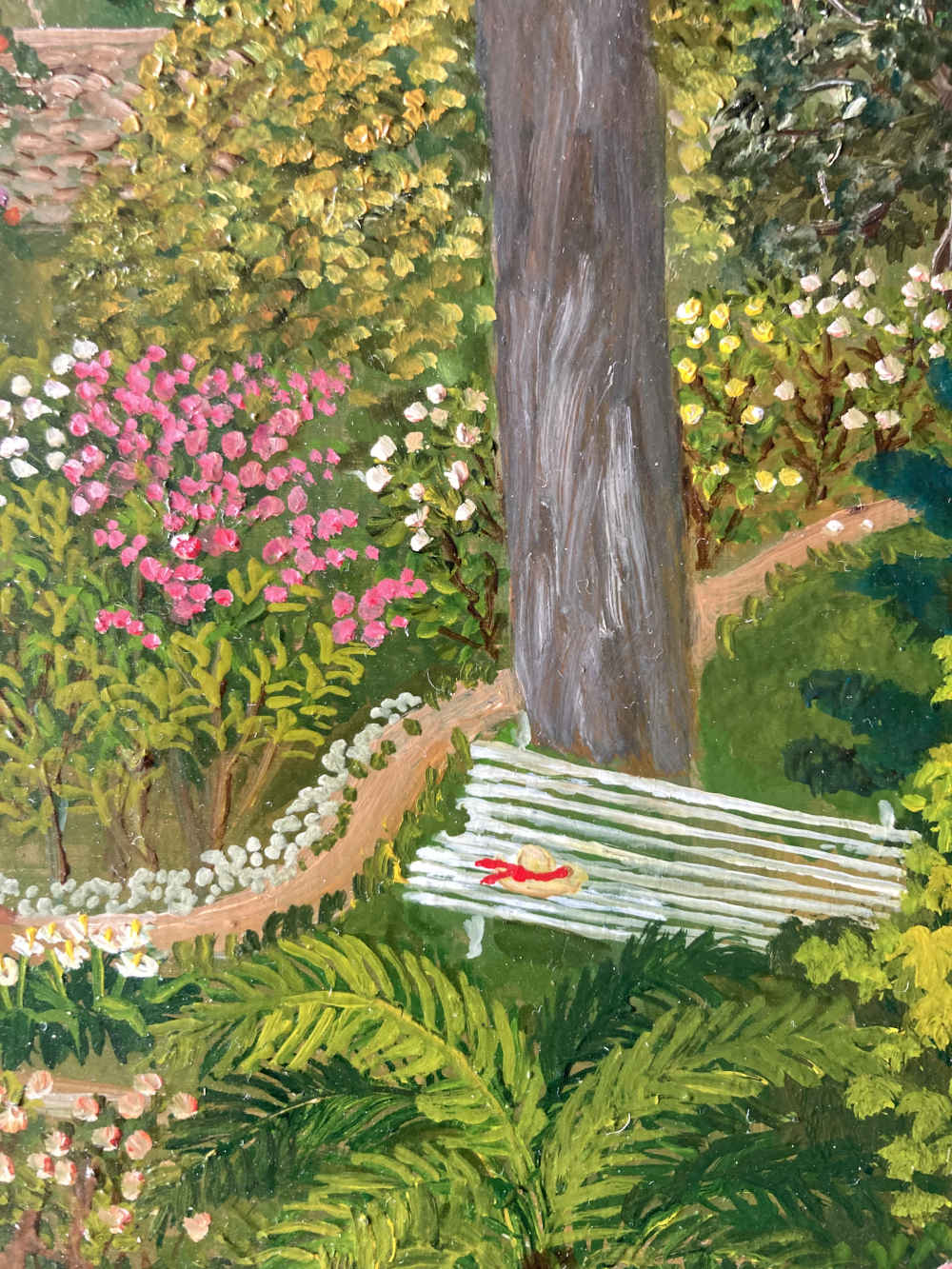 Geneviève TERVER-NOËL ( * 1934) – In the Hills of the South – Oil on canvas - Image 7