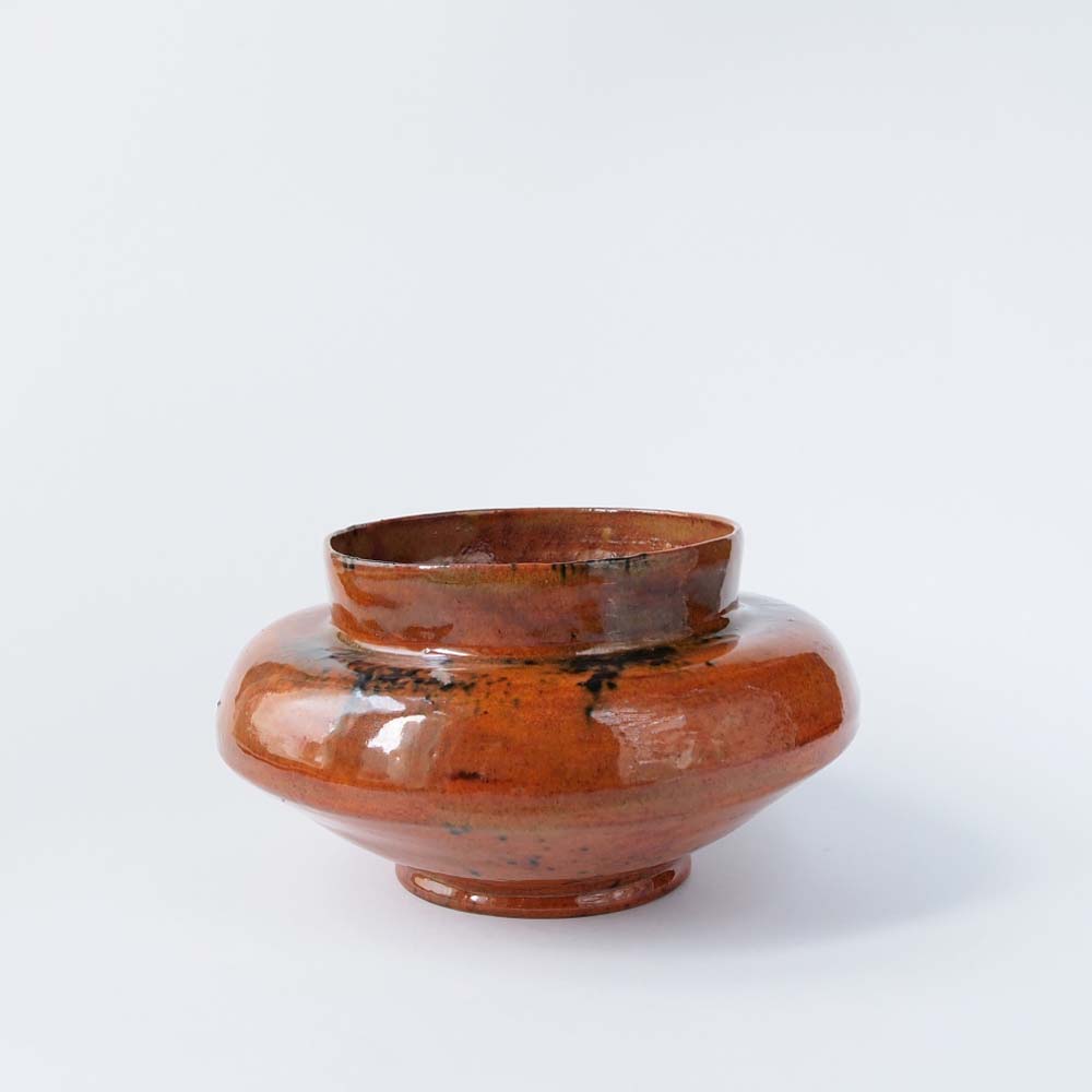 George E. OHR (* 1857, † 1918) - Scodella di circa 1895 - studio ceramica