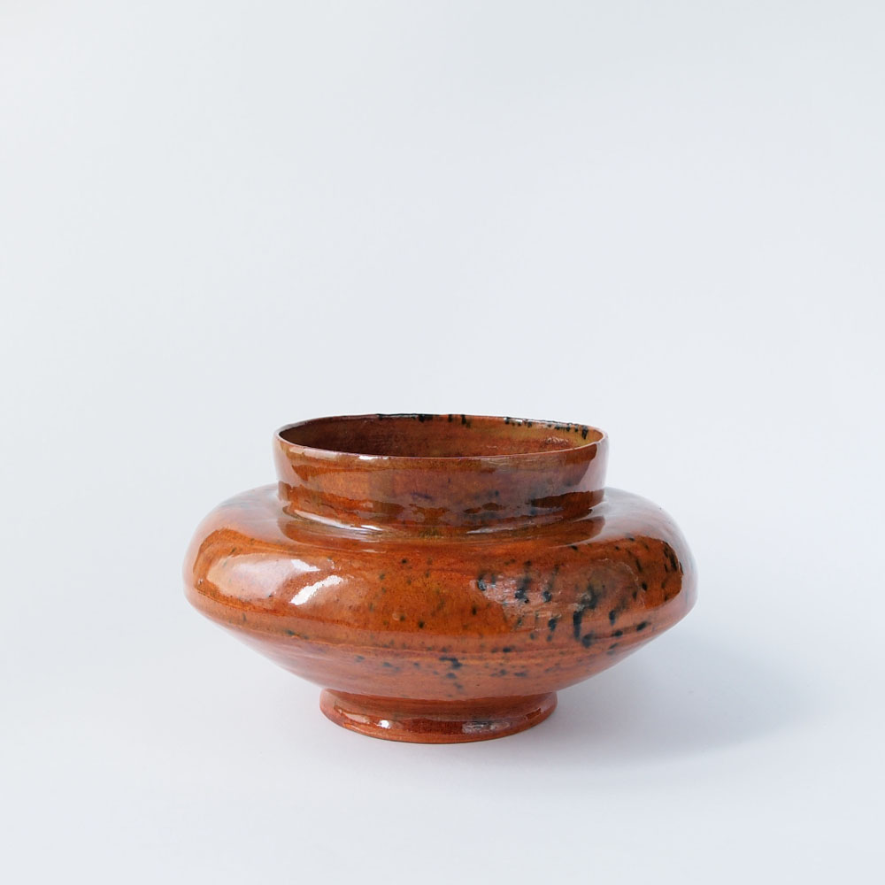 George E. OHR (* 1857, † 1918) – Bowl of circa 1895 - Studio Pottery - Image 3