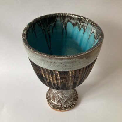 Gerhard DÖLZ (* 1926, † 2007) - Vase de coupe - poterie d'atelier – Image 5