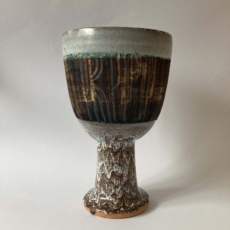 Gerhard DÖLZ (* 1926, † 2007) - Coppa - studio ceramica