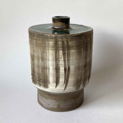 Gerhard DÖLZ (* 1926, † 2007) - Vase sculptural en céramique - poterie d'atelier – Image 3