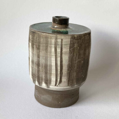 Gerhard DÖLZ (* 1926, † 2007) - Vase sculptural en céramique - poterie d'atelier – Image 4