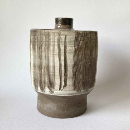 Gerhard DÖLZ (* 1926, † 2007) - Vase sculptural en céramique - poterie d'atelier – Image 5