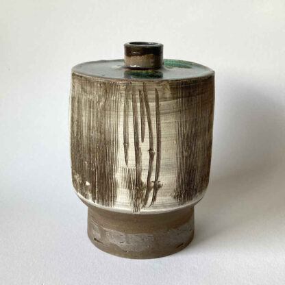 Gerhard DÖLZ (* 1926, † 2007) - Vase sculptural en céramique - poterie d'atelier