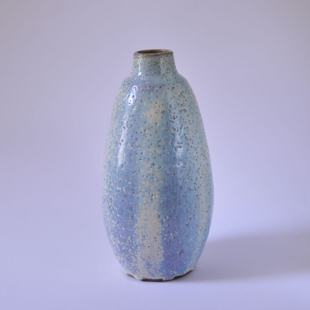 Gerhard MEISEL (* 1903, † 1979) - Vaso con gocce - studio ceramicca