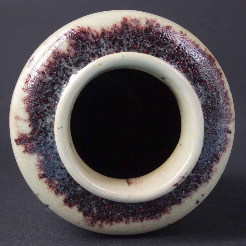 Gusso REUSS (* 1885, † 1962) - Vaso giallo (primi anni '50) - studio ceramica - immagine 5