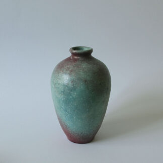 Hans BERBER-CREDNER (* 1908, † 1998) – Green Vase - Studio Pottery
