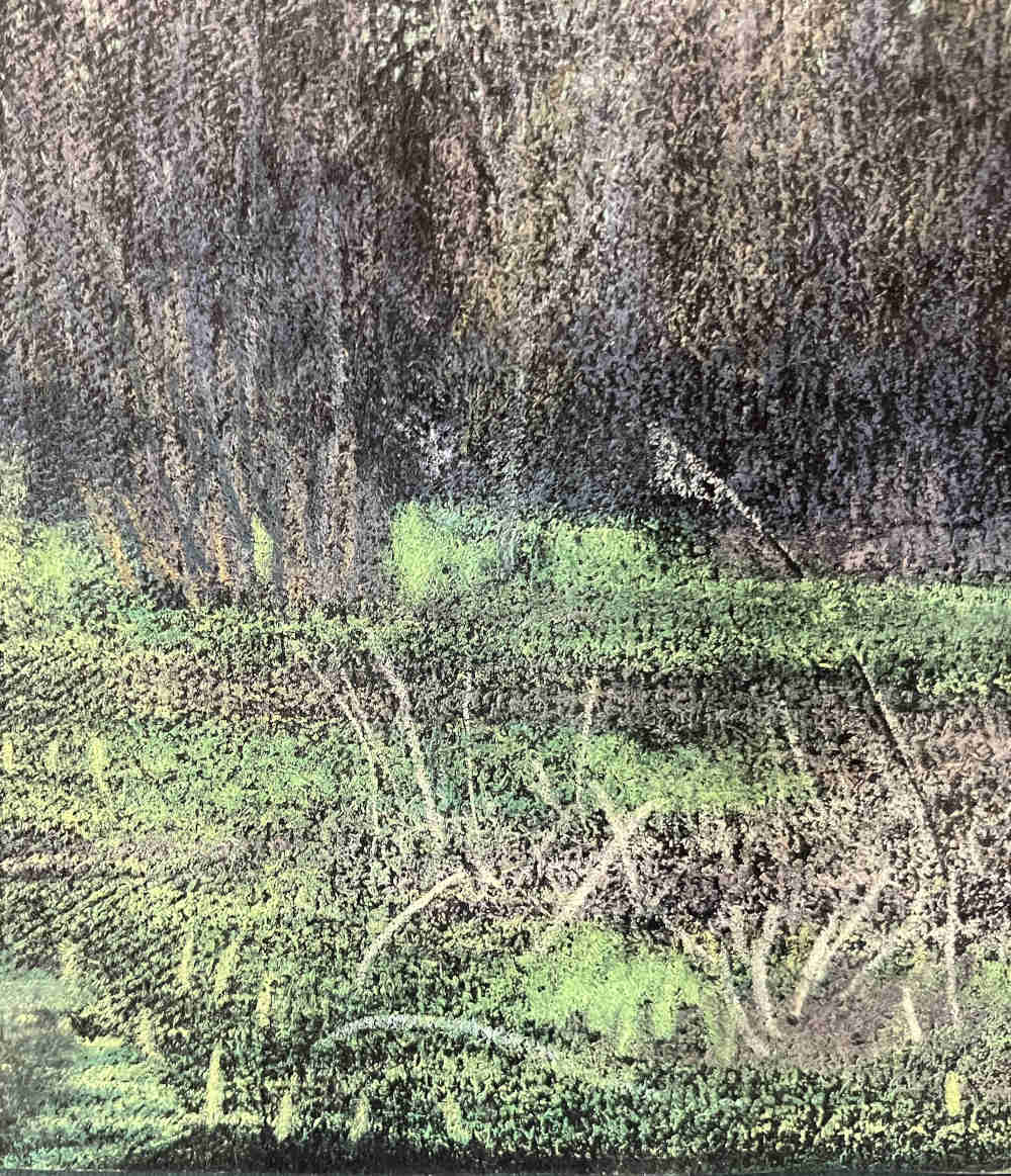 Hedwig SCHERRER (* 1878, † 1940) - Hoher Kasten (Mountain) - Oil Crayon Drawing - Image 5